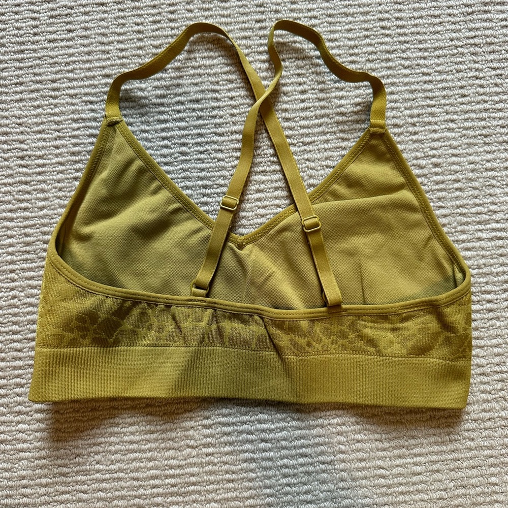 Good American Gold SHINE CROSSBACK BRALETTE - Picture 2 of 7